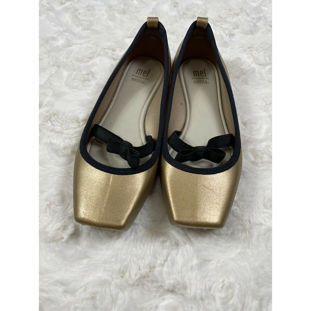 Mel Dreamed by Melissa Gold shoes youth size 3
